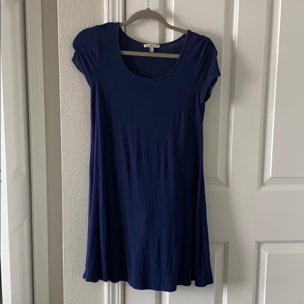 Navy T-Shirt Dress